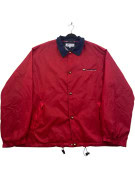 HILFIGER ATHLETICS GIACCA ANTIVENTO VINTAGE SPORTSWEAR ROSSA UOMO PRE OWNED XL