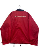 HILFIGER ATHLETICS GIACCA ANTIVENTO VINTAGE SPORTSWEAR ROSSA UOMO PRE OWNED XL