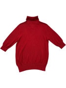 HILFIGER DENIM TURTLENECK SWEATER MINIMAL RED WOMENS PRE OWNED M