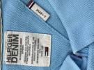 Y2K HILFIGER DENIM POLO CLASSIC AZZURRO UOMO PRE OWNED XL