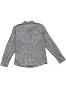 HILFIGER DENIM ΠΟΥΚΑΜΙΣΟ ΚΑΡΟ REGULAR FIT ΓΚΡΙ ΑΝΤΡΙΚΟ PRE OWNED S