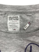 Hilfiger Denim T-Shirt Logo Print Γκρι Γυναικείο S