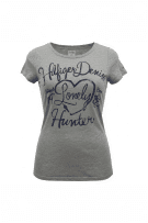 Hilfiger Denim T-Shirt Logo Print Γκρι Γυναικείο S