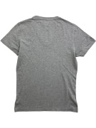 HILFIGER DENIM T-SHIRT V-NECK ΜΕ ΛΟΓΟΤΥΠΟ ΓΚΡΙ ΑΝΔΡΙΚΟ S