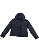 Hollister California All-Weather Μπουφάν Hooded Casual Μαύρο Γυναικείο M