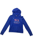 Hollister Hoodie Sweatshirt Casual Logo Print Blue Women’s S