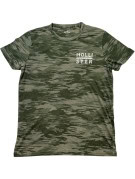 HOLLISTER T SHIRT CAMO OLIVE MENS PRE OWNED S