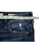 HOLLISTER Τζιν Παντελόνι DISTRESSED Low Rise Super Skinny Μπλε Γυναικείο S