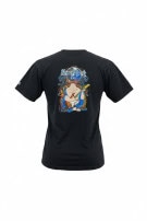 HONG KONG T SHIRT GRAFICA MINIMAL NERA UNISEX PRE OWNED