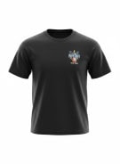 HONG KONG T SHIRT GRAFICA MINIMAL NERA UNISEX PRE OWNED