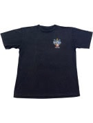 HONG KONG T SHIRT GRAFICA MINIMAL NERA UNISEX PRE OWNED