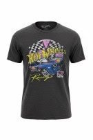 HOT WHEELS GRAPHIC T SHIRT RACING CHARCOAL MEN PRE OWNED S