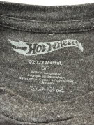 HOT WHEELS GRAPHIC T SHIRT RACING CHARCOAL MEN PRE OWNED S