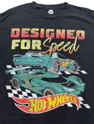 HOT WHEELS ΚΟΝΤΟΜΑΝΙΚΗ ΜΠΛΟΥΖΑ RACING GRAPHIC ΜΑΥΡΗ ΑΝΤΡΙΚΗ PRE OWNED M