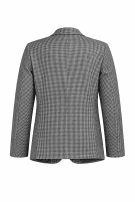 90s AQUASCUTUM BLAZER HOUNDSTOOTH GRIGIO UOMO PRE OWNED XL