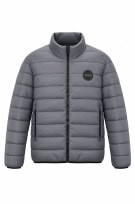 HUGO ΜΠΟΥΦΑΝ Puffer ΓΚΡΙ ΑΝΤΡΙΚΟ PRE OWNED XL