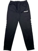 Pantaloni sportivi da tuta neri Hummel con dettagli Chevron da uomo L
