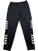 Pantaloni sportivi da tuta neri Hummel con dettagli Chevron da uomo L