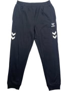 HUMMEL JOGGERS CHEVRON LOGO BLACK MEN'S L