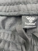 HUMMEL Παντελόνι Φόρμας Jogger Λογότυπο Μαύρο Ανδρικό M-L