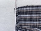 HURLEY SHORTS BERMUDA SCOZZESI MARRONE UOMO PRE OWNED XL