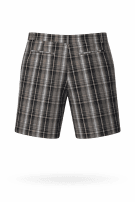 HURLEY SHORTS BERMUDA SCOZZESI MARRONE UOMO PRE OWNED XL