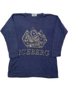 ICEBERG ΜΠΛΟΥΖΑ GRAPHIC NAVY ΓΥΝΑΙΚΕΙΟ PRE OWNED L