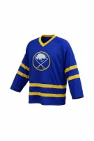 INAX BUFFALO SABRES JERSEY VINTAGE BLUE/YELLOW UNISEX XL pre-owned