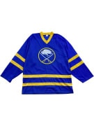 INAX BUFFALO SABRES JERSEY VINTAGE BLUE/YELLOW UNISEX XL pre-owned
