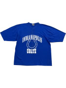 Indianapolis Colts T-Shirt con logo blu unisex XL
