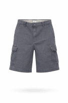 IZOD CARGO SHORTS MINIMAL GRIGIO UOMO PRE OWNED L