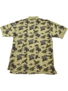 IZOD Polo Shirt Floral Pattern Κίτρινο UNISEX L