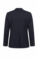 00s NIAMA BASIC BLAZER PINSTRIPE NAVY ΑΝΤΡΙΚΟ PRE OWNED L