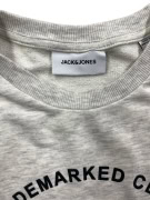 Jack & Jones Φούτερ Casual Γκρι Με Τύπωμα Ανδρικό L