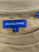 Jack & Jones Felpa Casual Tinta Unita Color Senape da Uomo L