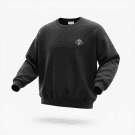 JACK & JONES Φούτερ Crewneck Casual Graphic Logo Μαύρο Ανδρικό L/XL
