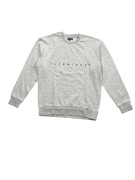 JACK & JONES Φούτερ Crewneck Casual Logo Γκρι Ανδρικό L