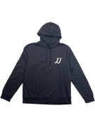 Jack & Jones Felpa con cappuccio nera con logo da uomo L