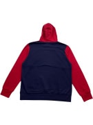 JACK & JONES FELPA CON CAPPUCCIO COLORBLOCK ROSSO/BIANCO/NAVY DA UOMO XL