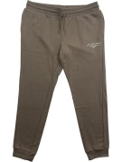 JACK & JONES pantaloni della tuta con logo marrone-beige da uomo XL
