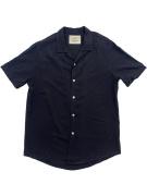 Jack & Jones Premium Μαύρο Κοντομάνικο Πουκάμισο