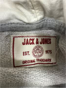 JACK & JONES ΡΙΓΕ HOODIE ΜΕ ΚΟΝΤΑ ΜΑΝΙΚΙΑ (Αμάνικο) - M/L