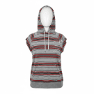 JACK & JONES ΡΙΓΕ HOODIE ΜΕ ΚΟΝΤΑ ΜΑΝΙΚΙΑ (Αμάνικο) - M/L