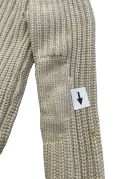 Y2K TOMMY HILFIGER  ΠΛΕΚΤΟ ΠΑΝΩΦΟΡΙ CLASSIC OFF WHITE ΑΝΤΡΙΚΟ PRE OWNED M