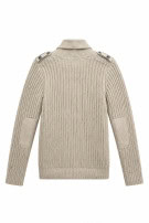 Y2K TOMMY HILFIGER  ΠΛΕΚΤΟ ΠΑΝΩΦΟΡΙ CLASSIC OFF WHITE ΑΝΤΡΙΚΟ PRE OWNED M