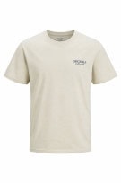 JACK AND JONES T SHIRT MINIMAL CREAM ΑΝΔΡΙΚΟ PRE OWNED XL