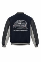 JACK DANIELS VARSITY JACKET BLACK GREY ΑΝΤΡΙΚΟ PRE OWNED XL
