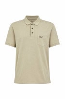 JACK WOLFSKIN POLO SHIRT MINIMAL BEIGE ΑΝΤΡΙΚΟ PRE OWNED XL