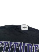 JANSPORT GRAPHIC TEE STREETWEAR FADED BLACK UNISEX PRE OWNED L