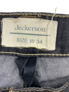JECKERSON Jeans Slim Fit Casual Logo Dark Blue Men’s L